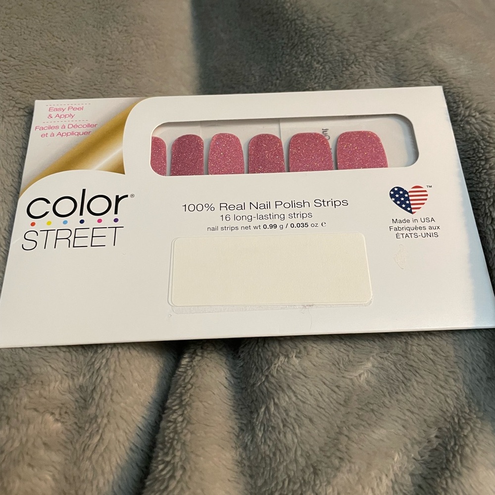 Color Street PinkNail Polish Strips